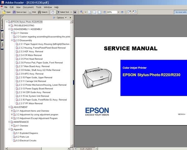 adjustment program epson stylus photo r270